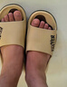 回力运动拖鞋男浴室内户外减震防滑厚底凉拖鞋HL39651卡其色40-41码 实拍图