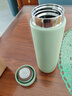 富光 保温杯小巧可爱便携少女316不锈钢迷你水杯简约保温瓶礼物送女友 牛油果绿300ml+升级316L材质 实拍图