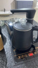 万利达全自动上水嵌入式烧水壶泡茶保温茶台一体茶具全套装电茶炉 1.8L 37/20升级续水-黑色包胶消毒款 实拍图