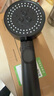 四季沐歌（MICOE）黑色增压淋浴花洒喷头 浴室加压淋浴喷头花洒头手持花洒单头HS125 实拍图