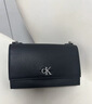 Calvin Klein时尚单肩包礼物链条包包金属字母旋扣翻盖CK女包斜挎马鞍包DH3240 实拍图