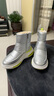 COZY STEPS可至男女款冬季COZYLOOP太空鞋羊皮毛一体厚底保暖防寒羊毛雪地靴 科幻银（8108） 36 实拍图