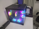 名龙堂（MLOONG） HD120 12CM台式电脑主机静音机箱LED/ARGB炫酷环形幻彩散热风扇 ARGB风扇黑*7 实拍图