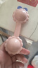 babycare婴幼儿手摇铃玩具0-1岁新生儿趣味安抚牙胶玩具牙胶摇铃艾格白 实拍图