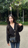 CinvaiKrose通勤包包女包2025年新款斜挎包女士单肩菱格链条包生日礼物送女友 黑色Black【小号】送女友老婆走心 实拍图