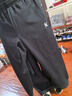 安踏运动长裤卫裤男士KT汤普森冬季针织长裤宽松休闲平口直筒裤子 实拍图