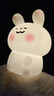卡通小夜灯房间可爱少女心氛围灯生日礼物送女孩子儿童发光小玩具 腮红兔/大号 +配10颗备用电池 实拍图