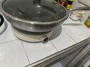 美的（Midea）电磁炉电陶炉 家用2200W大功率 电磁灶火锅炉 爆炒火锅炒菜蒸煮 旋钮操控以旧换新 MC-E22HG55-Y02 实拍图