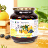 全南蜂蜜蓝莓柚子茶1kg 韩国进口 整颗蓝莓果酱冲调饮品中秋礼品 实拍图