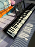 特伦斯电钢琴88键折叠电子琴儿童成人电子钢琴专业演奏便携式钢琴X88C 实拍图