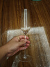 CLITON水晶香槟杯套装 欧式红酒白葡萄酒杯高脚杯一对起泡酒葡萄酒杯2支 实拍图