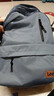 Lee潮流双肩包男高中大学生书包女休闲背包大容量旅行电脑包灰蓝色 实拍图