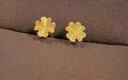 周六福足金999四叶草黄金耳钉女耳饰生日礼物计价AA096009 一对 约0.73g 实拍图