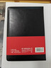 得力（deli）(deli) 25K80张商务经典单包贴芯PU材质皮面本办公用品 会议记事本笔记本子文具 7993 黑 实拍图