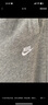 耐克NIKE 男子单层针织直筒CLUB OH JSY裤子BV2767-063暗灰M 实拍图