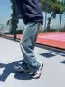 乐途运动鞋男鞋秋季复古革网面休闲鞋厚底减震回弹老爹鞋子男黑色42 实拍图