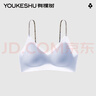 蕉内（Bananain）空气杯308A软支撑无痕女士内衣薄款透气大U领四季款背心式文胸罩 浅肤 L (75C/80A/80B） 实拍图