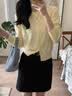 小野和子灰色西装半身裙女2025新款春夏季防走光高腰a字包臀短裙 实拍图
