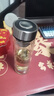 京东京造【纯钛茶隔】双层玻璃杯男家用商务办公泡茶过滤车载水杯360ml 实拍图