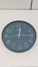 天王星挂钟客厅卧室石英钟现代简约创意钟表免打孔时尚时钟圆形挂表35cm 实拍图