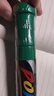 宝克（BAOKE）MK860-6 POP唛克笔大容量6mm绘画笔可加墨海报广告画笔彩色笔防水不易褪色 单支装深绿色 实拍图