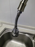 维简水龙头延伸器厨用龙头厨房防溅头万能接头花洒加长增压 硬管20cm 实拍图