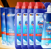finish亮碟洗碗粉1kg*4+漂洗剂500ml*2+软水盐1kg*2套装 实拍图