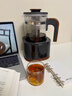 格丽思（GREENIS）煮茶壶养生壶 纯钛喷淋式加热煮茶器一体式烧水壶蒸茶壶 办公室蒸茶器茶水分离 电茶壶围炉煮茶 深空灰礼盒装（纯钛壶底-单直筒茶漏） 实拍图