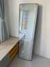 【京东物流】全身镜落地穿衣镜玻璃大镜子宿舍高清试衣镜挂墙服装 经典黑 165*60-摆挂两用-高清防爆 实拍图
