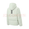 阿迪达斯 （adidas）550蓬通勤防风保暖鸭绒羽绒服面包服女子冬季立领 L码 实拍图