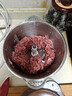 小熊（Bear）绞肉机家用 绞馅机 碎肉机 电动多功能料理搅拌打肉饺子肉馅蒜蓉机全钢 搅肉机 QSJ-S03B5 约2L 实拍图