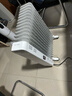 美的（Midea）【白玉】取暖器/电暖器/电暖气家用/烤火炉/13片大面积/电热油汀/油酊/电热器/电热取暖器HYX22N 实拍图