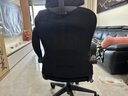 得力（deli）KF235 家用办公椅 折叠学习椅 人体工学椅学生宿舍电竞椅 黑 实拍图