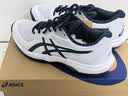 亚瑟士（asics） 网球鞋男鞋新款专业耐磨防滑运动鞋GEL-GAME FF室内综合运动鞋 白色/黑色/1041A489-101 41.5 实拍图