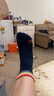威尔胜（Wilson）官方2025新款抗菌 足弓支撑 缓震包裹通用中腰袜健身网球运动袜子 【新色】海军蓝-WU00016511DBC S（22-24CM） 晒单实拍图