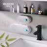 ecoco意可可肥皂盒壁挂式沥水皂盒学生卫生间香皂架大小套装短灰+长黑 实拍图