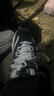 斯凯奇（Skechers）七夕女鞋夏季小白鞋蕾丝休闲运动熊猫鞋黑色增高厚底老爹鞋 黑色/白色/BKW 35 尺码偏大，建议选小半码 实拍图