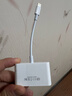 毕亚兹 苹果手机转接头iPhone外接U盘USB3.0机械/移动硬盘转换器Type-c/iPad平板键盘鼠标相机OTG连接线 实拍图