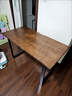实木书桌面定做桌面板吧台板办公电脑桌餐桌飘窗台面板实木板定制 松木-榆木-白蜡木-胡桃木-定制 实拍图