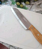 拜格（bayco）菜刀三件套家用不锈钢切片刀菜板水果削皮刀刀具全套套装 TZ19333 实拍图