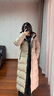 LOVELY&DEARLY2025新款超长款羽绒服冬季长过膝到脚踝女士东北加厚90白鸭绒外套 卡其 中长款8格 S 115斤内 实拍图