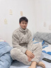雪中飞睡衣冬季男士珊瑚绒加厚加绒2026新款秋冬高端家居服套装高级轻奢 NSCJF-淡灰方格拉链 【适合10~18℃单穿】 L -170/92A 【建议110-130斤】 实拍图