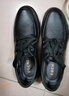 宜驰（EGCHI）皮鞋男商务休闲正装鞋头层牛皮耐磨透气新款鞋 J6627 系带款 38 实拍图