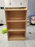 众淘全实木书架纯实木书柜落地客厅置物架家用学生收纳柜矮书柜储物柜 【升级加宽30CM实木】四层63x30x106 实拍图