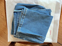 京东京造【已售30w件】牛仔裤男士休闲裤子男秋季直筒 中蓝 32 实拍图