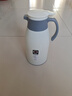 保温壶家用大容量保温水壶热水壶暖水壶水瓶宿舍保温瓶茶瓶杯暖瓶 米白色 1.6L 实拍图