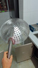 拜杰不锈钢漏勺厨师油鼓漏网抄瓢笊篱圆孔酒店食堂饭店商用大漏勺30cm 实拍图