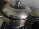 特厚汤锅304不锈钢电磁炉专用燃煤气灶蒸炖煮加厚双耳火锅家用锅L 【加厚材质】304汤锅 26cm 实拍图
