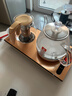 友家铺子（Biooner）全自动上水电热水壶烧水壶家用办公茶台一体机茶桌茶几嵌入式茶具套装 RY-09金色保温1L 实拍图