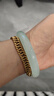 天山翠手镯少女琉璃镯子冰种春绿圆条飘花叮当 空青手镯-内径58MM 实拍图